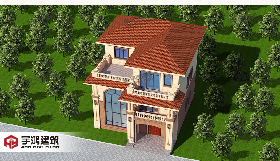 11x14米帶堂屋農村自建房設計圖紙