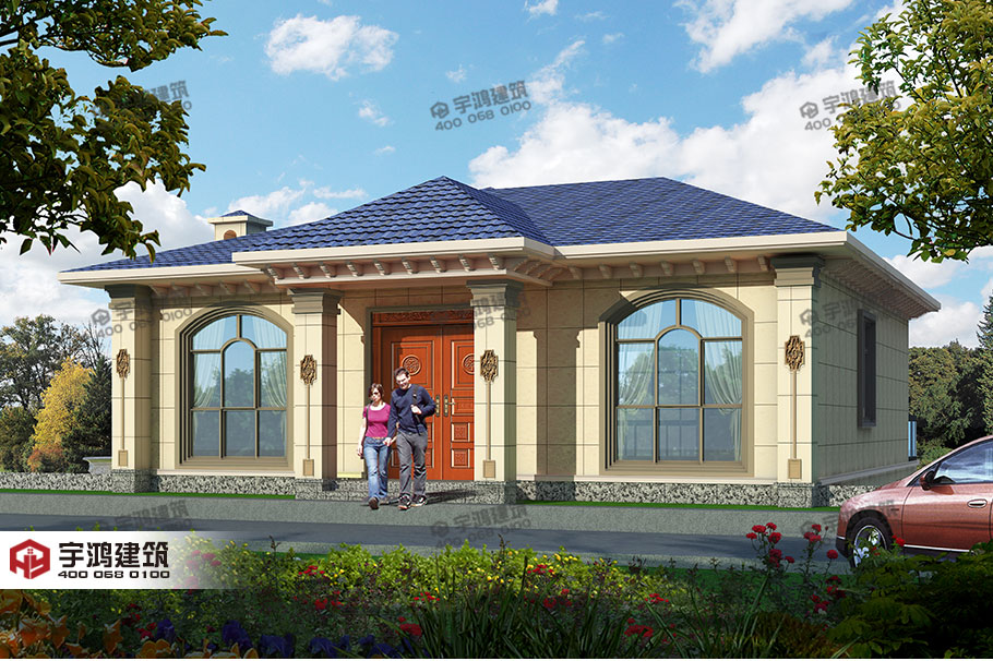 20萬實用大方農村小別墅設計圖